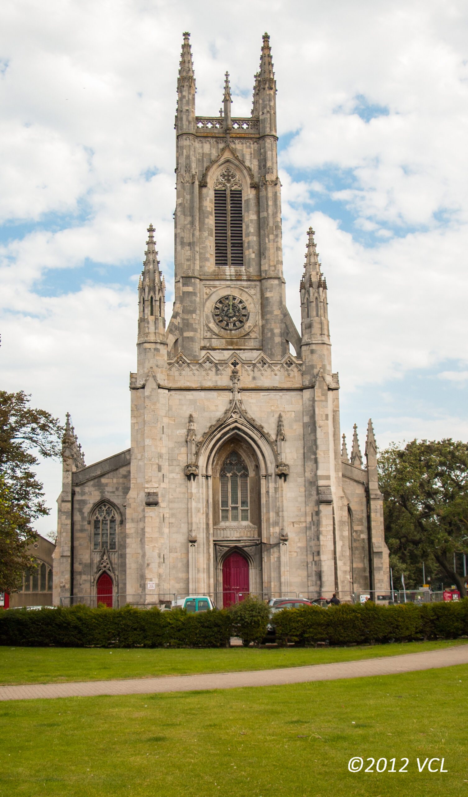 St Peter’s Tower in 2012 before restoration work began copyright B. van Cleve