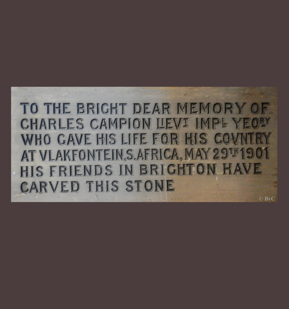 Campion Plaque copyright 2025 B van Cleve